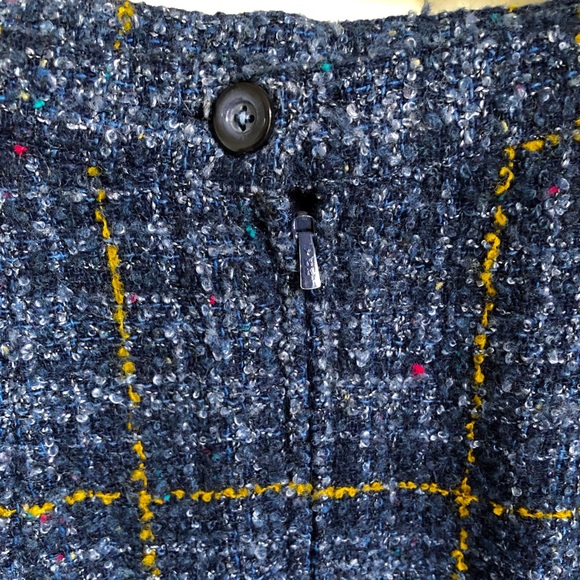 Vintage Simon Chang boucle skirt size 6 - Picture 3 of 3